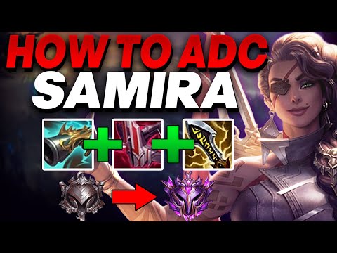How to climb in low Elo with Samira ADC - Samira ADC Gameplay | Iron to Master #18