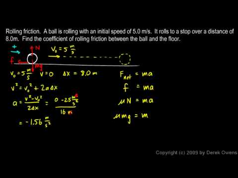 Physics 4.7.3e - Friction Example 5