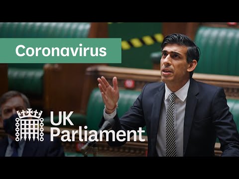 Economic update by Chancellor of the Exchequer Rishi Sunak MP - 11th January 2021