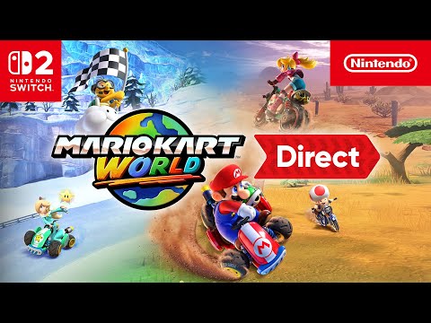 Mario Kart World Direct – 17/04/2025