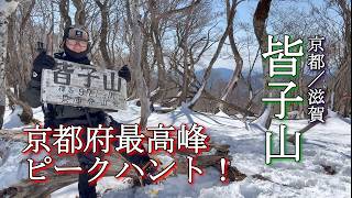 京都/滋賀【皆子山】京都府最高峰をピークハント！