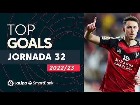 TOP Goles J32 LaLiga SmartBank 2022/2023
