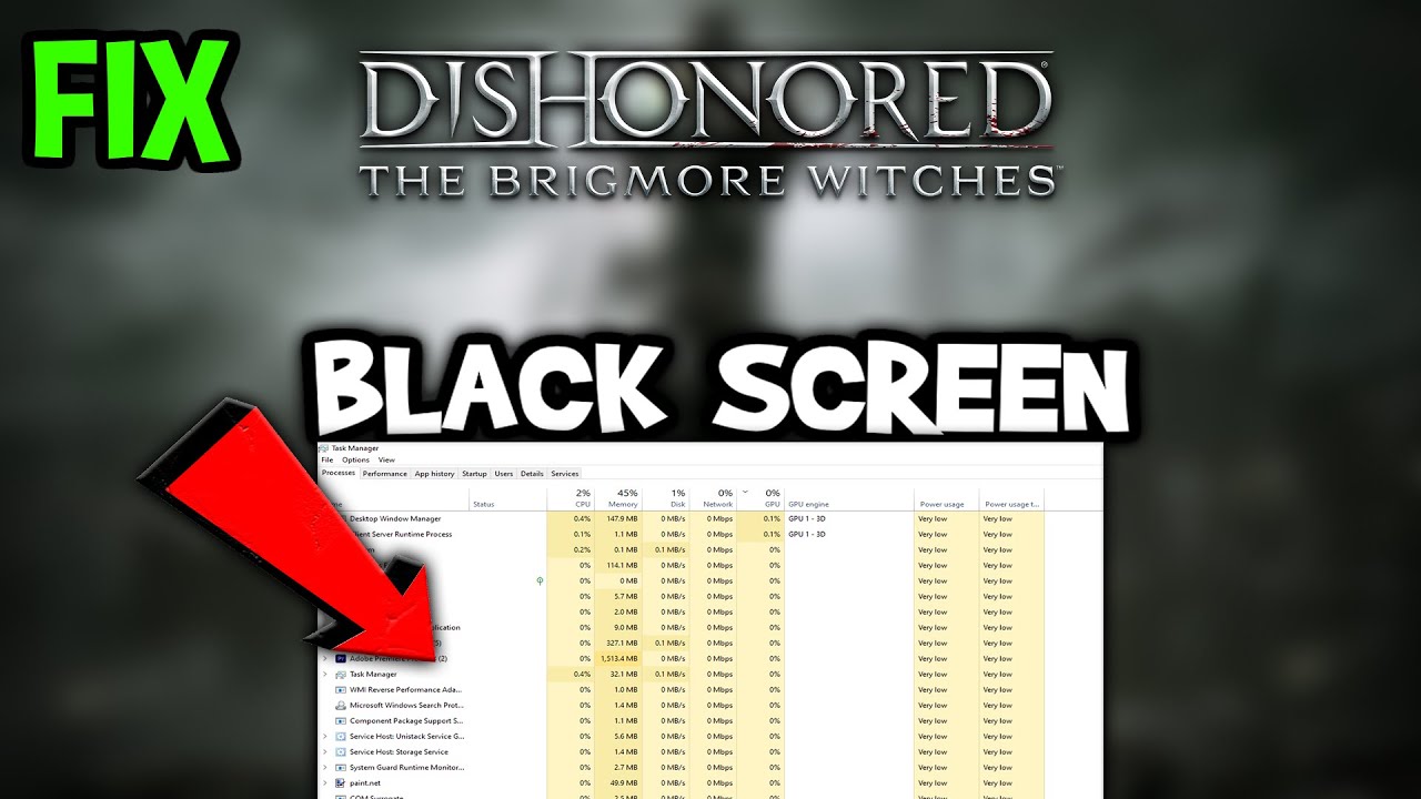 Dishonored  – How to Fix Black Screen & Stuck on Loading Screen
