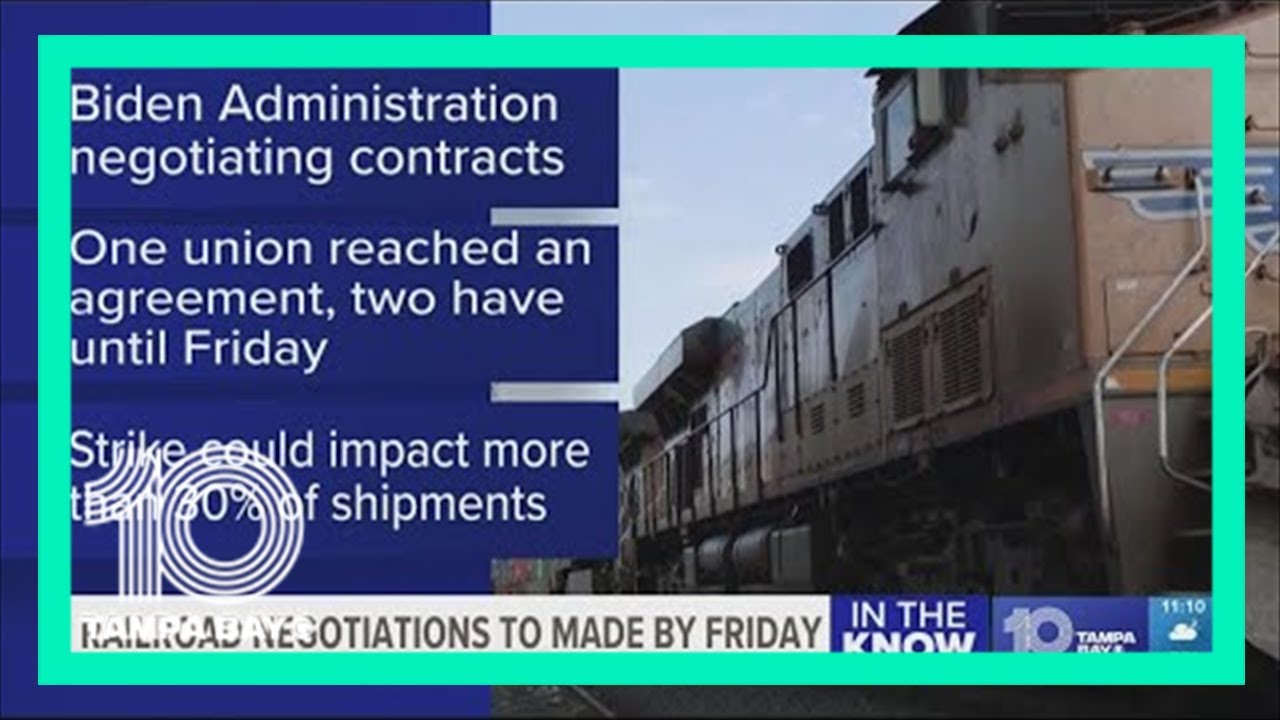 Railroad strike looms closer: One union rejects deal, 2 accept ahead of deadline