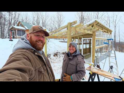 0° Outside and the New Build Begins!