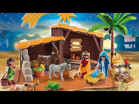 Playmobil 5588 Christmas Nativity Stable with Manger