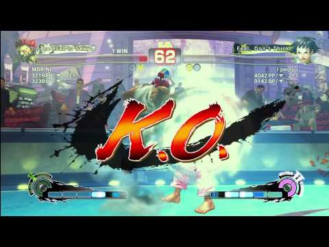 SSF4 AE [Akuma] MBR NL vs I peqqi I [Makoto] Exibition match FT5 Part 2
