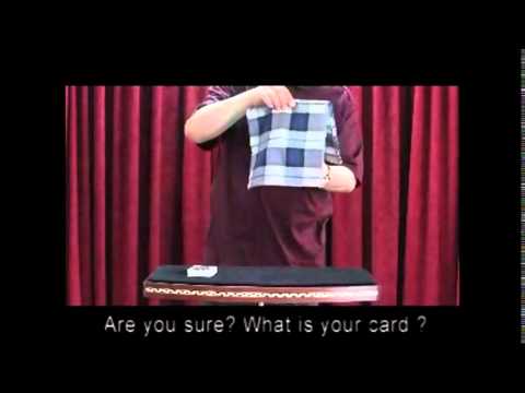 Saturn Magic -Ghost Card Frame by Mikame - Trick