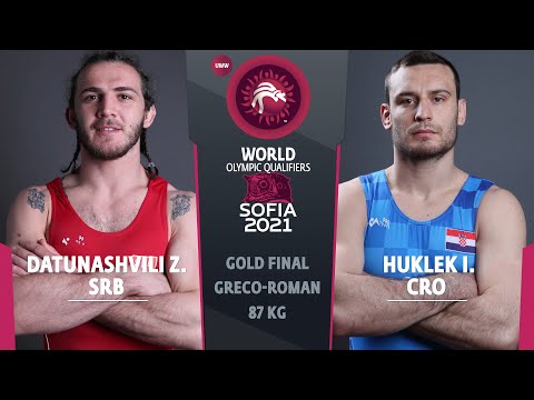 GOLD GR - 87 kg: Z. DATUNASHVILI (SRB) v. I. HUKLEK (CRO)