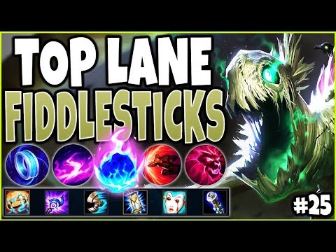LoL Meta Top Lane fiddlesticks Season 10 Build Guide #25! Top fiddlesticks s10 Gameplay