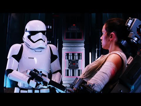 Rey uses a Jedi Mind Trick - 4K Ultra HD - Star Wars: The Force Awakens