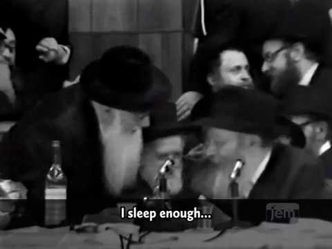 WATCH: You Need to Sleep! | Rabbi Tells the Lubavitcher Rebbe