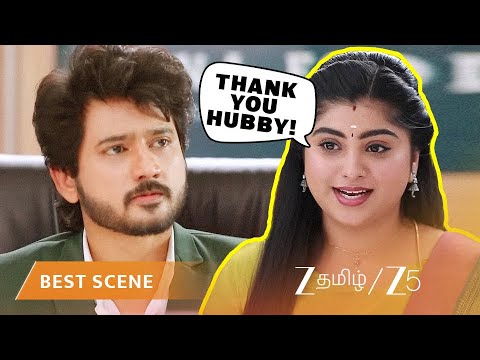 😎BECAUSE WIFEY IS ALWAYS RIGHT! - Varisu | Best Scene Ep 131 Part 1 | Cibi, Tamil | @zeetamil