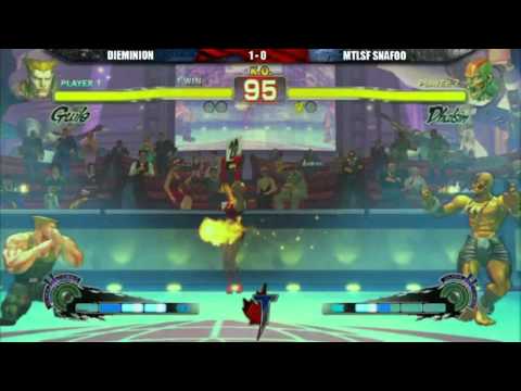 Toryuken - SSF4 AE ver.2012 - Top 16 to Top 8 - Dieminion vs MTLSF Snafoo
