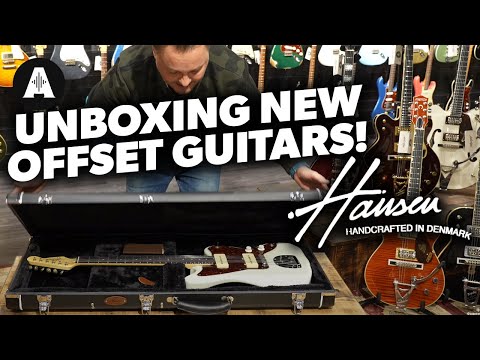 New Custom Shop Guitar Unboxing - Finally an Offset Shape From Hansen!