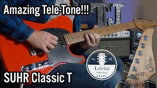 Video thumbnail for Suhr Classic T - Amazing Telecaster Tone!!! - ONLY at Lovies Guitars by TJ Nilsen
