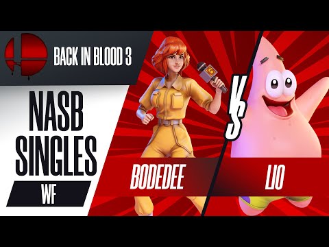 Bodedee vs. Lio - NASB Singles Winners Finals - Back In Blood 3