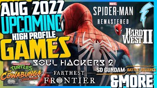 AUGUST 2022 Upcoming High Profile Games 『a STRUCK List Special』