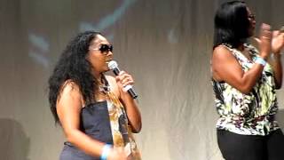 MC Sha-Rock 1st Female MC Hip Hop Honoree Award in NYC 2012