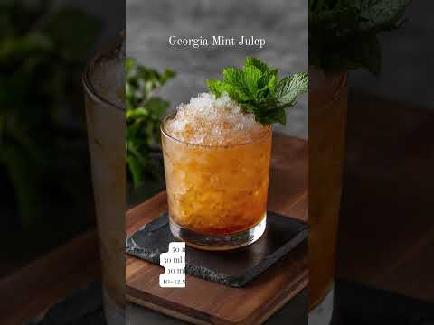Georgia Mint Julep  #cocktail #sommerdrink #drinkrecipes #drink #recipe #cocktailrecipe