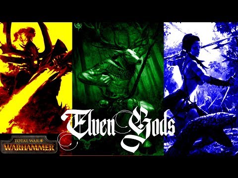 Warhammer lore The Elven Pantheon, Cytherai and Cadai