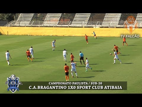 C.A.Bragantino 1x0 Sport Club Atibaia / Paulista sub-20