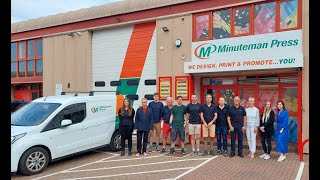 Minuteman Press Bath increases capacity and reduces turnaround times with Duplo.
