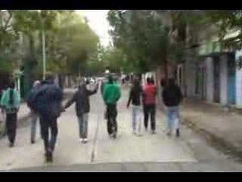 "Nueva Chicago a la Boca (La entrada)" Barra: Los Pibes de Chicago &bull; Club: Nueva Chicago