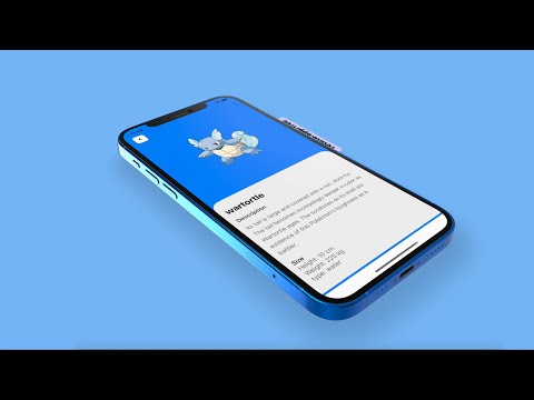 POKEMON APP - SwiftUI iOS - NavigationLink  in SwiftUI - Speed Code with Build's Confidence🔥