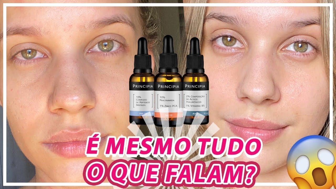 TESTEI OS SERUNS DA PRINCIPIA POR 3 MESES