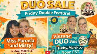 Virtual Antique Marketplace Friday Live Duo Sale: TJVH & Oak Grove Mercantile