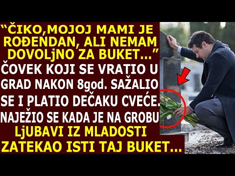 SAŽALIO SE NA DEČAKA I PLATIO MU CVEĆE ZA MAMU. KASNIJE NA GROBU NjEGOVE VOLjENE, VIDEO JE TAJ BUKET