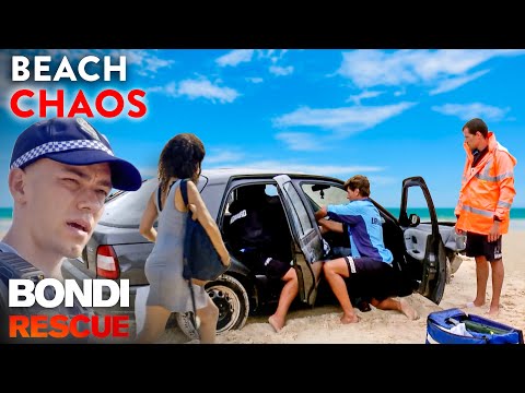1 Hour of Beach Chaos - Bondi Rescue Full Episode Marathon