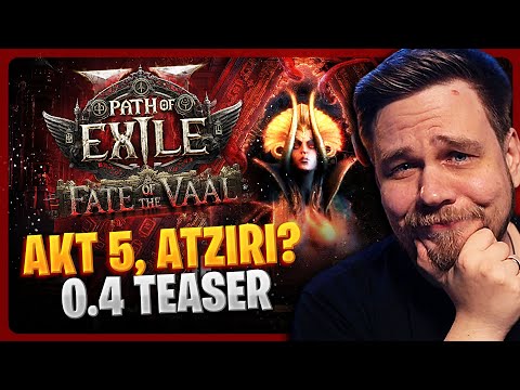 Neuer Teaser: AKT 5 oder Vaal-Gems? Und weitere Infos zum Druiden | PoE 2 Patch 0.4