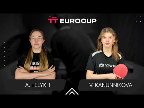 19:40 Anastasiia Telykh  - Vasylysa Kanunnikova 01.10.2024 TT Euro.Cup Ukraine STAR. TABLE 4