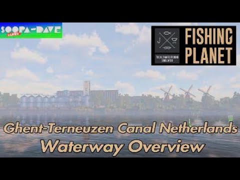 Fishing Planet Ghent-Terneuzen Canal Netherlands Waterway Overview