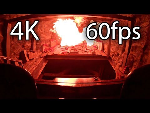 Front row point of view footage of Mystery Mine