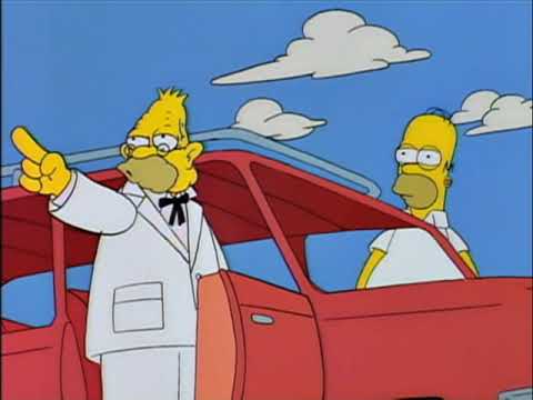 The Simpsons - lets go find that hotdog tree i planted