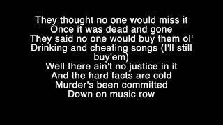 Murder on music row by Alan Jackson and George Straight