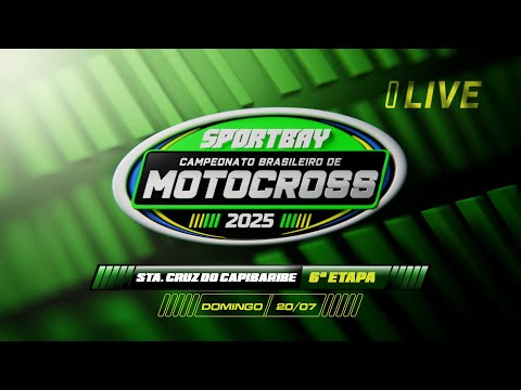 🟢 Sportbay BRMX 2025 🔴 (Ao Vivo) Domingo - 20/07 (STA. CRUZ DO CAPIBARIBE-PE)