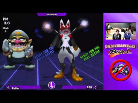 Birmingham Brawl 6 PM Singles - TheReflexWonder (Wario) vs. Princess Bumblebee (Lucario)