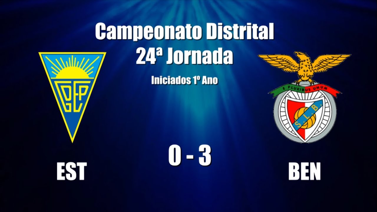 Juvenis 1º ano - Estoril Praia 0 vs 3 Benfica