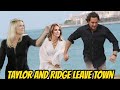 Taylor and Ridge leave town, Brooke finds out she's been betrayed The Bold and The Beautiful Spoiler