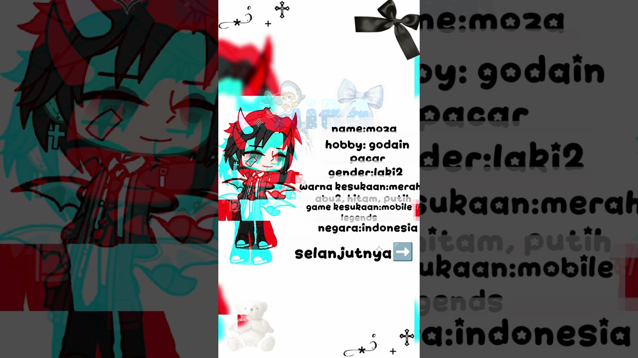 perkenalan⁉️//btw aku jadi gachatuber juga ya, tenang aja aku masih jadi youtuber roblox kok 😄 #gcha
