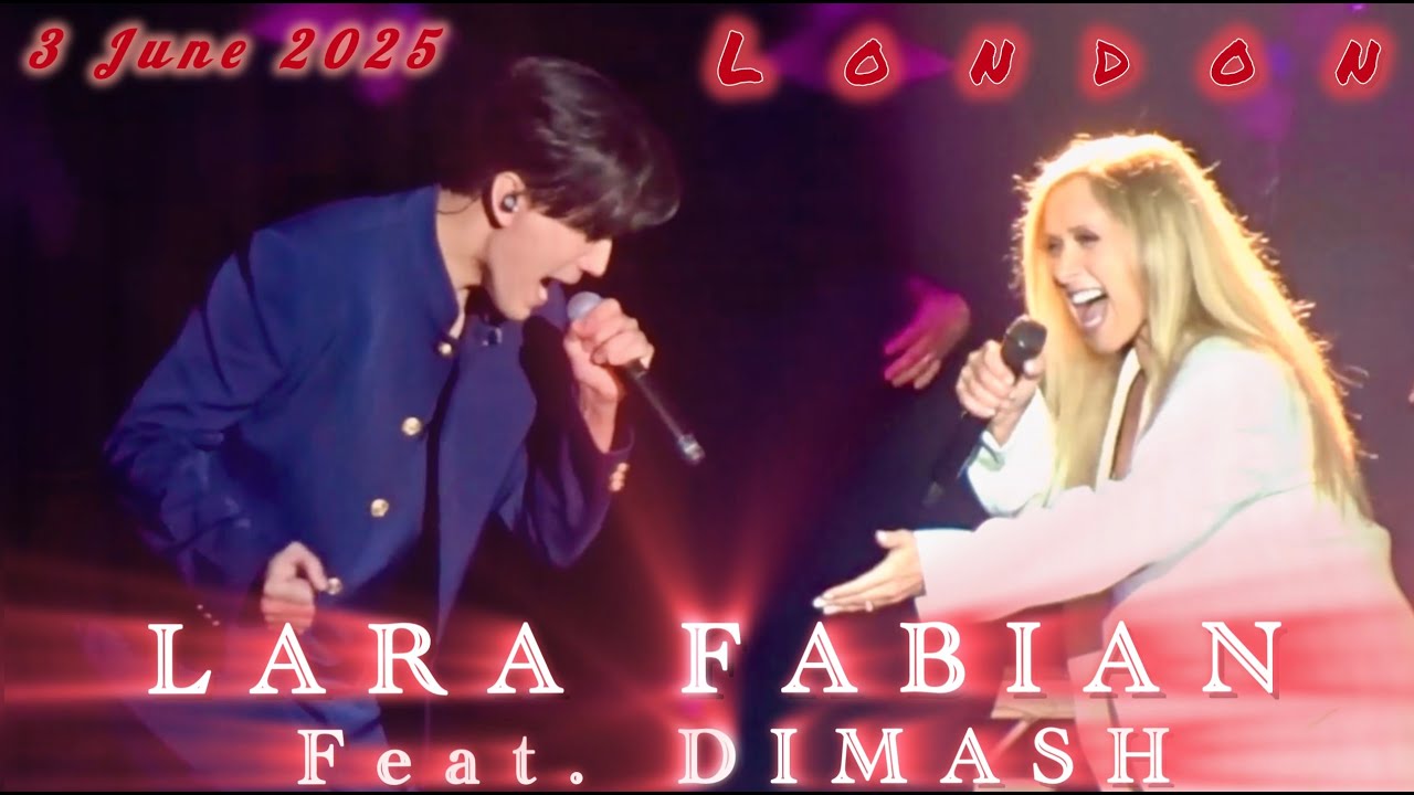 ADAGIO - LARA FABIAN & DIMASH QUDAIBERGEN - LIVE AT OVO WEMBLEY ARENA, LONDON - 3 JUNE 2025 / 4K