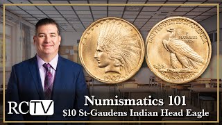 Video thumbnail for Numismatics 101: Saint-Gaudens' Indian Head Gold Eagle by Rare Collectibles TV - Rare Coins & Live Auctions
