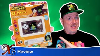 QBert Super Impulse Micro Arcade Review | GenX Arcade Classic Handheld