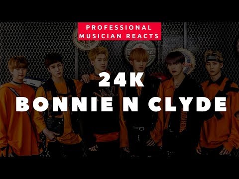 Music Producer Reacts to 24K Bonnie N Clyde (투포케이 Bonnie N Clyde 리액션)