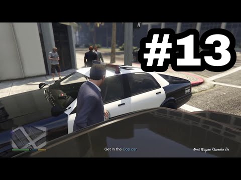 Gta V walkthrough part 13 PS4 pro in HD(2019