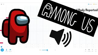Among Us Sounds but on Song Maker - Chrome Music Lab